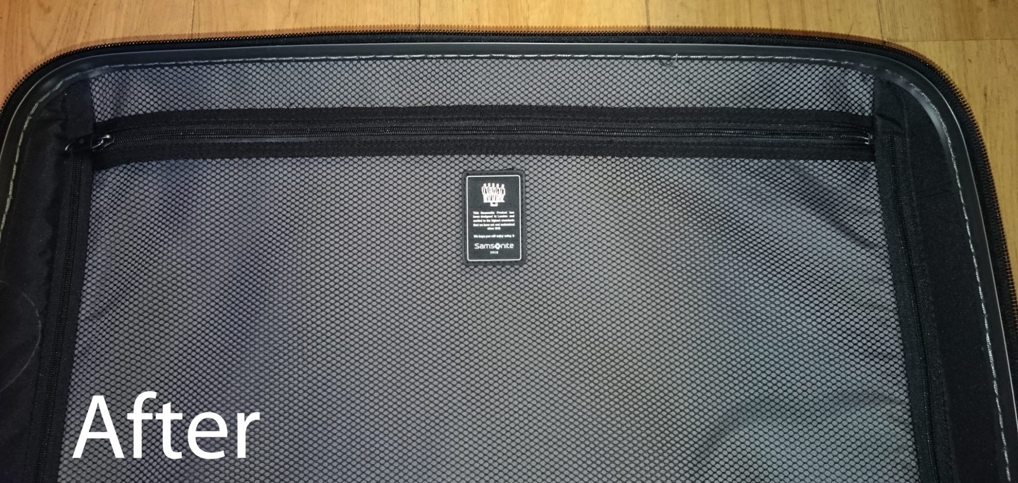SAMSONITE inside zip fix Zip Experts
