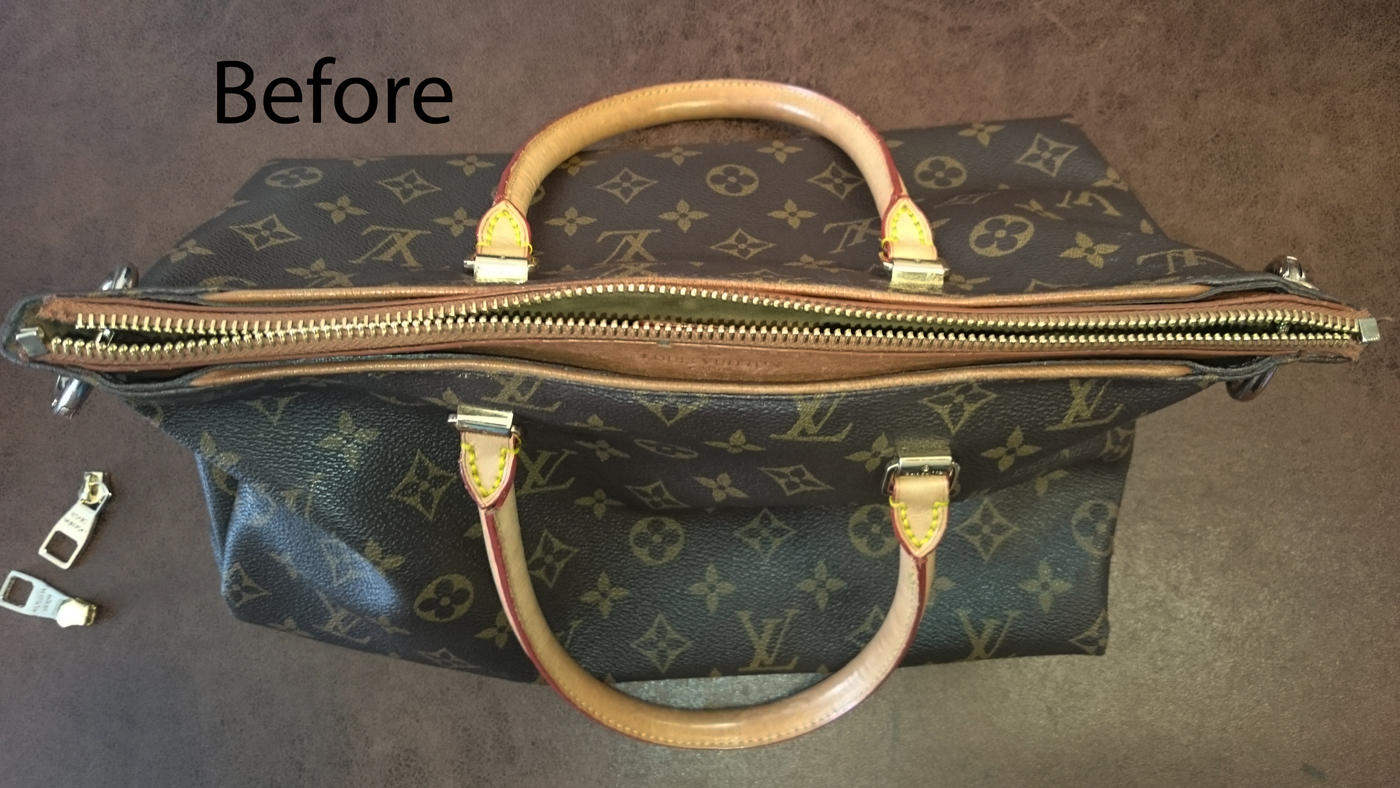 Louis Vuitton zip repaired – Zip Experts