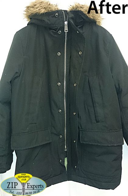 GAP jacket - insert pin repair - Image 4