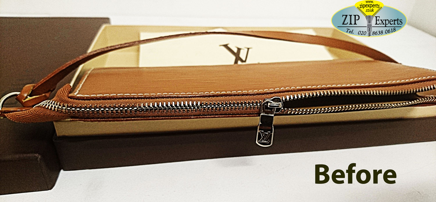 LV small brown purse – Zip Experts