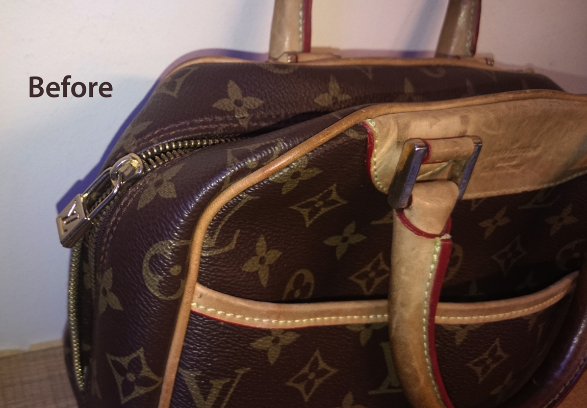 L. Vuitton bag-ZIP repair – Zip Experts