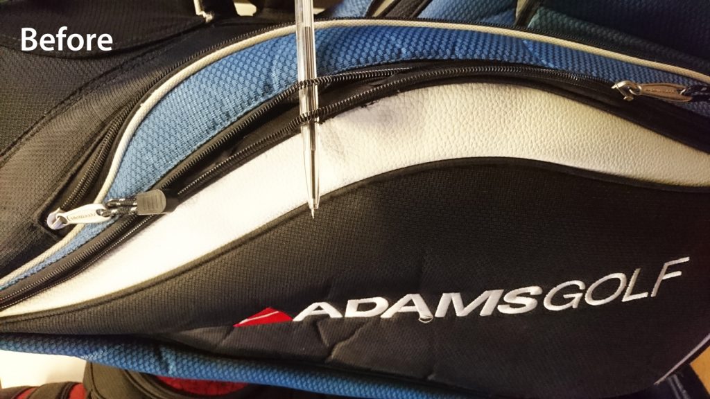 ADAMS golf bag zip problem Zip Experts