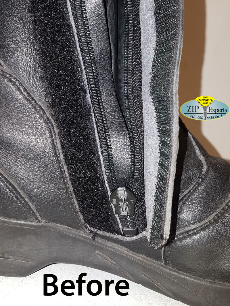 Boot zip replacement cost sale