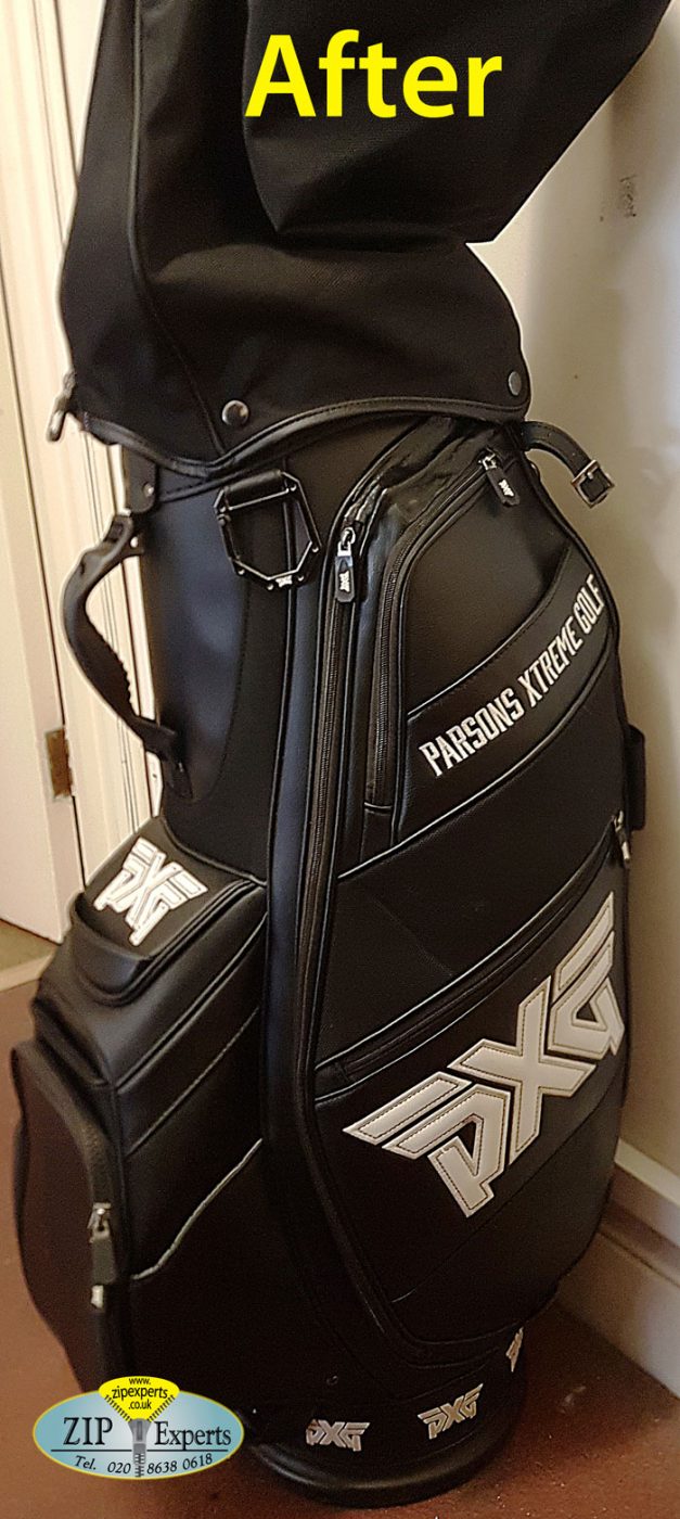 PXG Parsons Extreme Golf bag repair Zip Experts