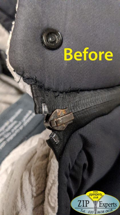 UPPABABY footmuff zip repair - Image 3