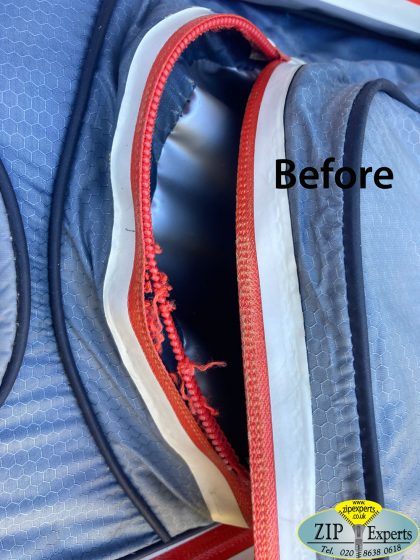 CALLAWAY golf bag pocket zip badly damaged - Image 2