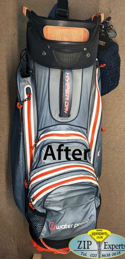 CALLAWAY golf bag pocket zip badly damaged - Image 5