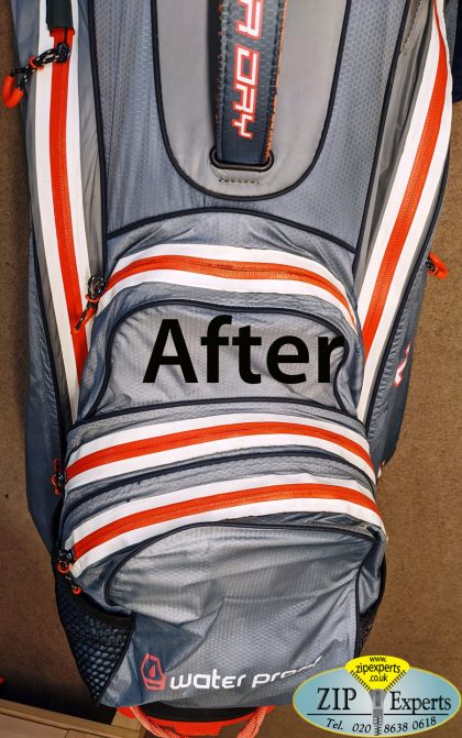 CALLAWAY golf bag pocket zip badly damaged - Image 4