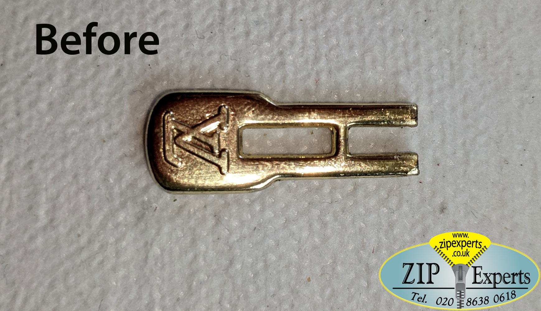 LOUIS VUITTON zip pull repaired – Zip Experts