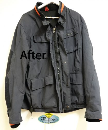TUKANOURBANO jacket - zip teeth added