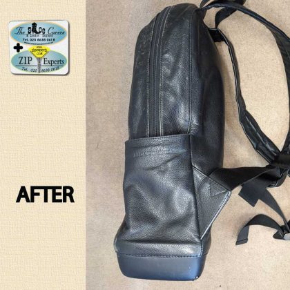 MOLESKIN leather backpack zip repair - Image 4