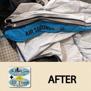 TENT zip repair