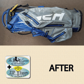 SUN MOUNTAIN H2N Lite bag zip repair