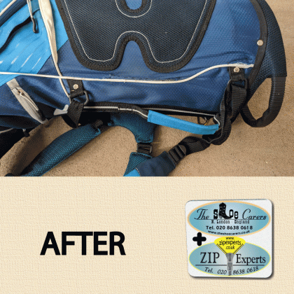 CALLAWAY golf bag, ripped canvas & strap - Image 4