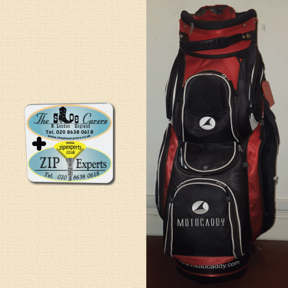 MOTOCADDY long pocket zip repair - Image 3