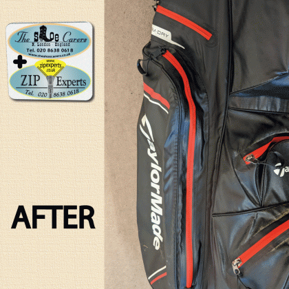 TAYLORMADE Storm Dry golf bag - teeth glue removal - Image 2