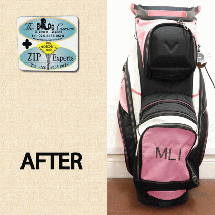 CALLAWAY custom golf bag zip repair - Image 6