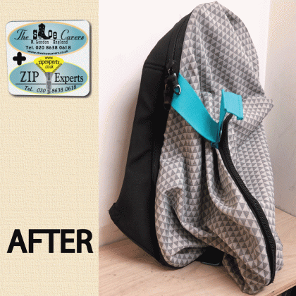 COTE & CIEL backpack zip & teeth repair - Image 3