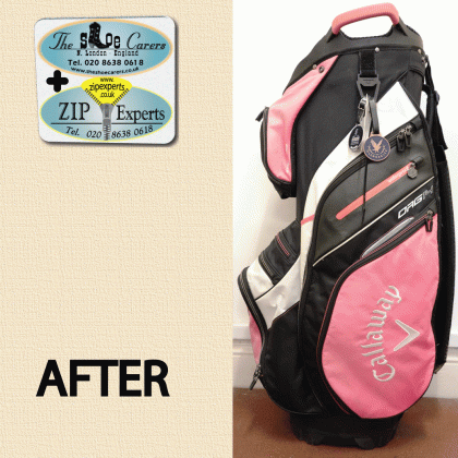 CALLAWAY custom golf bag zip repair - Image 4
