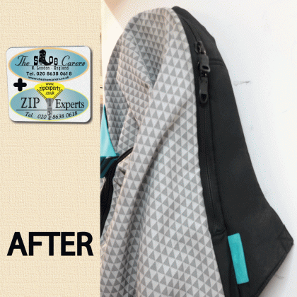 COTE & CIEL backpack zip & teeth repair - Image 4