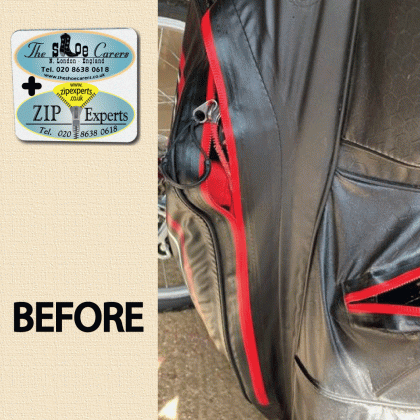 TAYLORMADE Storm Dry golf bag - teeth glue removal