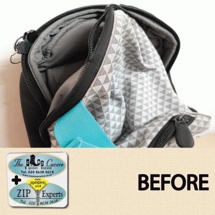 COTE & CIEL backpack zip & teeth repair - Image 2