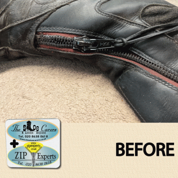 ARIAT boots zip repair