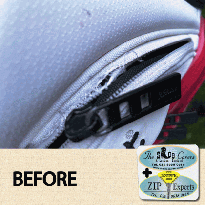 TITLEIST pocket zip damaged - Image 3
