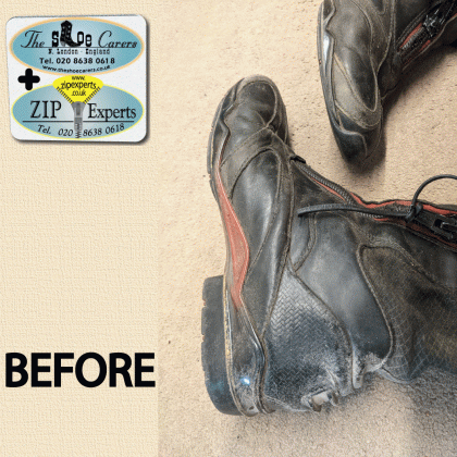 ARIAT boots zip repair - Image 4