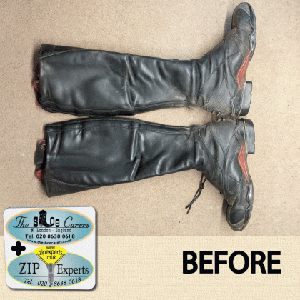 ARIAT boots zip repair - Image 3