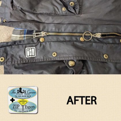 BELSTAFF jacket zip jammed - Image 3