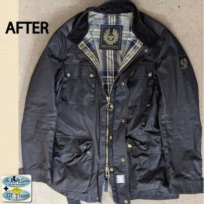BELSTAFF jacket zip jammed