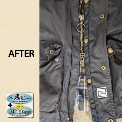 BELSTAFF jacket zip jammed - Image 4