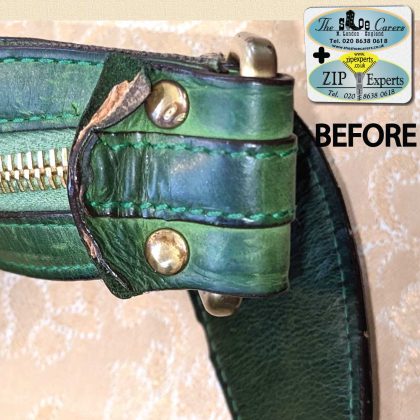 BURBERRY handbag zip and teeth - Image 4