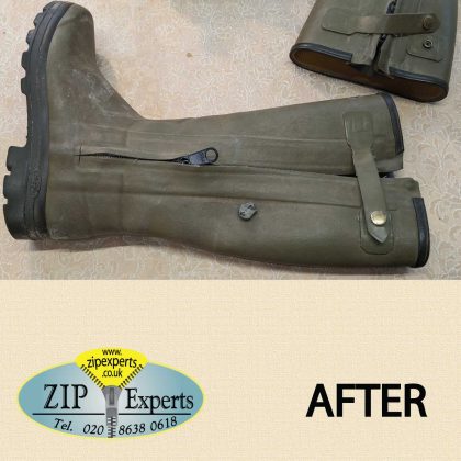 LE CHAMEAU wellies zip repair - Image 4