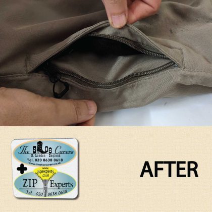 VOLCOM overall pocket zip fix - Image 2