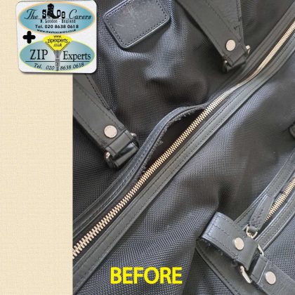 TUMI holdall - zip replacement