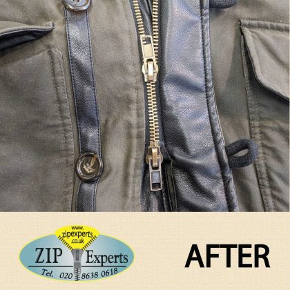 MATCHLESS jacket zip pin rebuild - Image 3