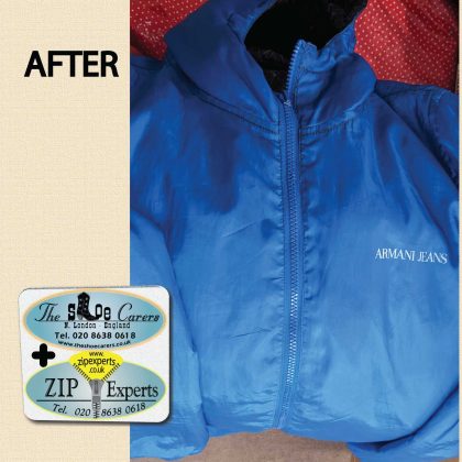 ARMANI jacket -  zip teeth created - Image 2
