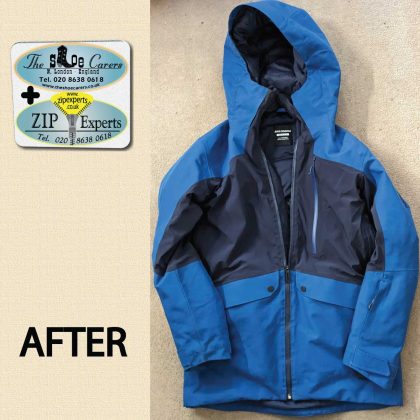 SALOMON jacket - modification open ended TO single - Image 3