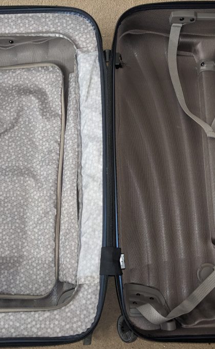 SAMSONITE zip repair - new sliders + long locking pulls - Image 3