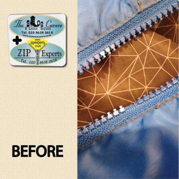 ARMANI jacket -  zip teeth created