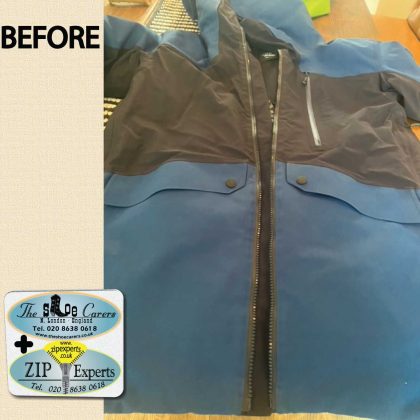 SALOMON jacket - modification open ended TO single - Image 4