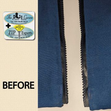 SALOMON jacket - modification open ended TO single