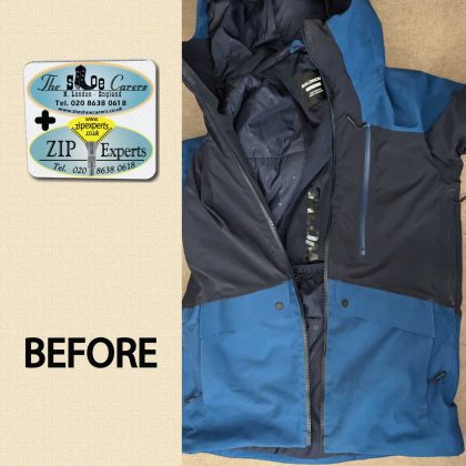 SALOMON jacket - modification open ended TO single - Image 5