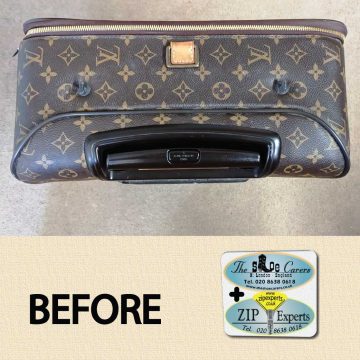 Louis Vuitton Suitcase – new handle + base fix