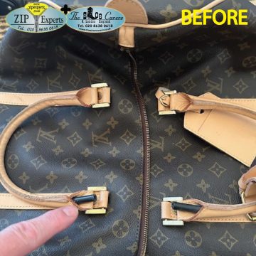 Louis Vuitton Holdall handle repair