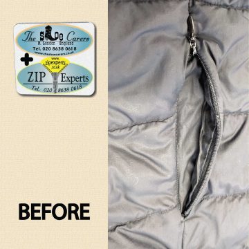 INVISIBLE pocket zip repair