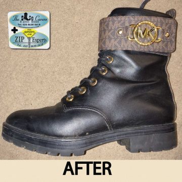 M. Kors boots - pulled out zip repair