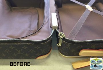 Louis Vuitton Horizon carry on case - zip repair